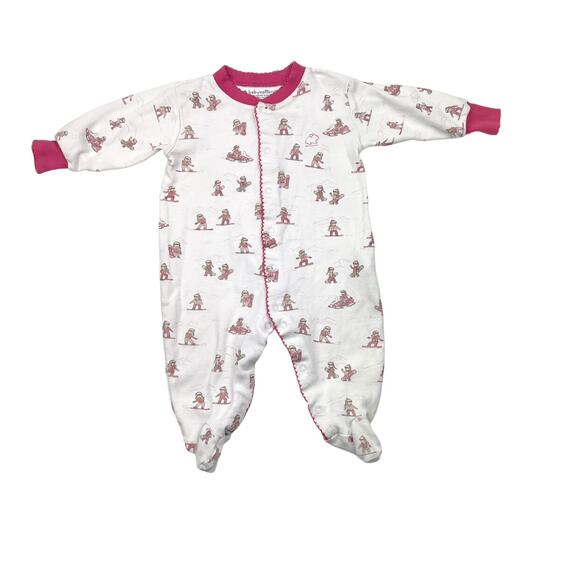 Babycottons Pima Cotton Winter Snow Fun Footie Sleeper - Picture 1 of 5